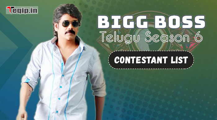 Bigg boss telugu 6 contestant list