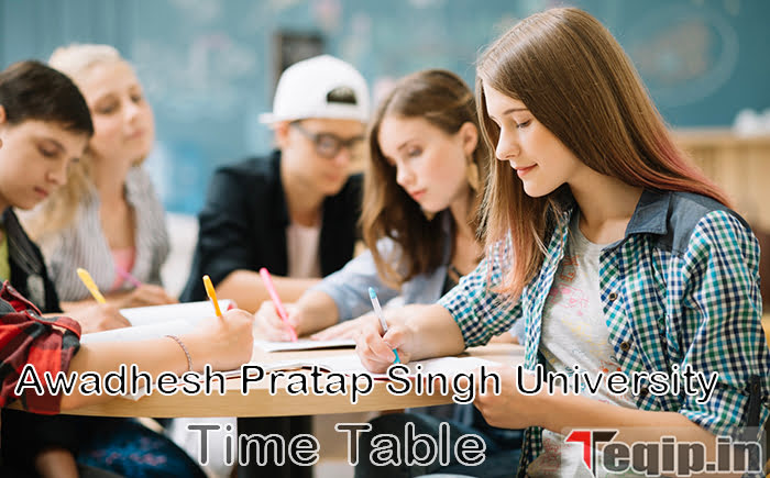 APSU Time Table 2024