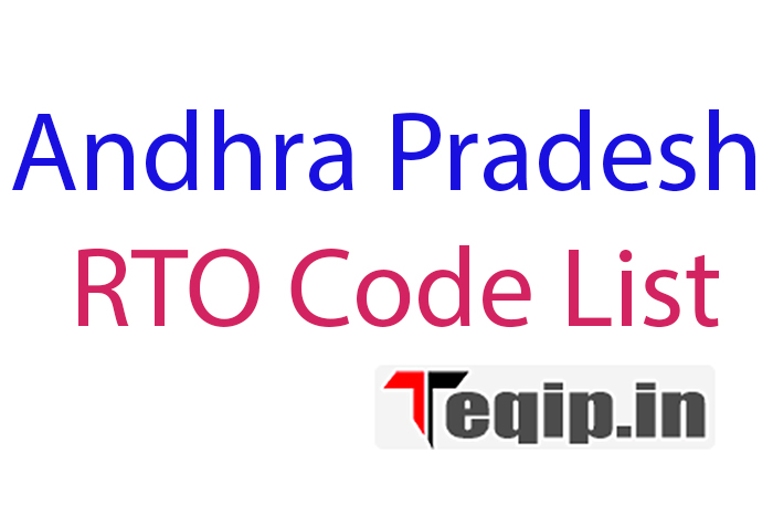 Andhra Pradesh RTO Code List