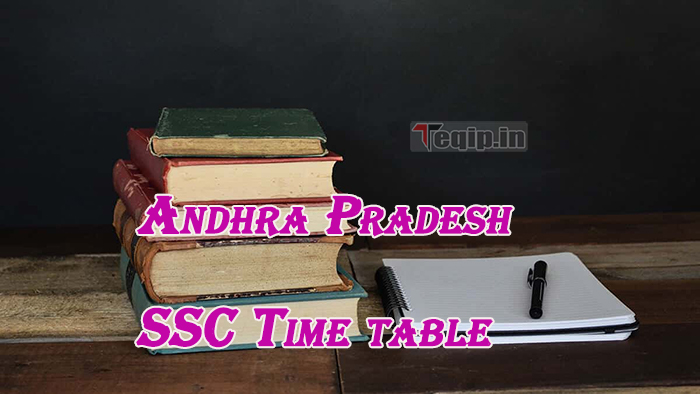Andhra Pradesh SSC Time table