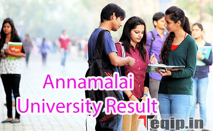Annamalai University Result 2023