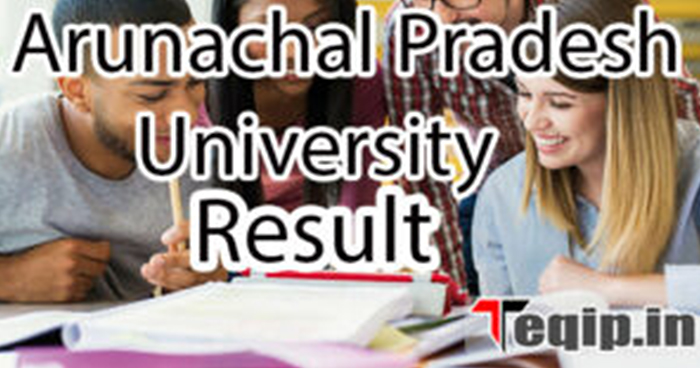 Arunachal-Pradesh-University-Result