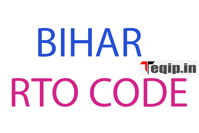 Bihar RTO Code