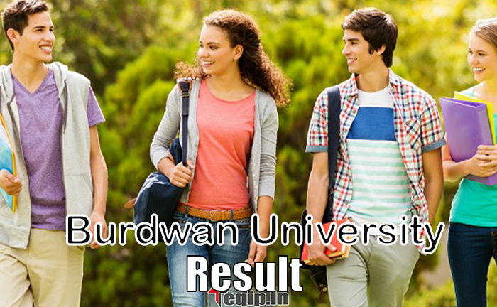 Burdwan University Result 