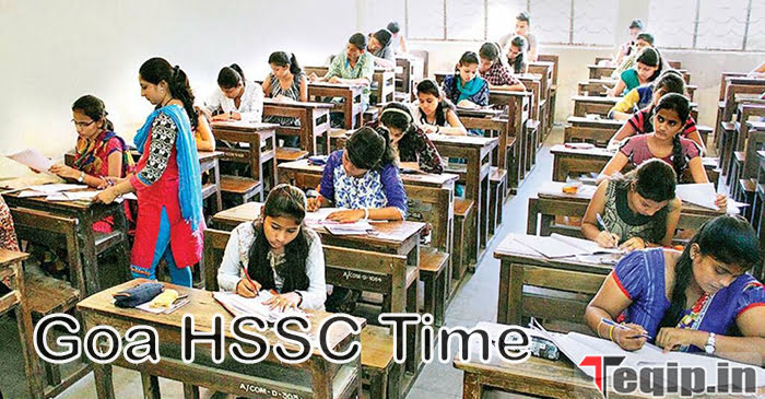 Goa HSSC Time Table