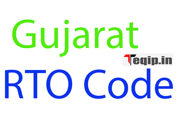 Gujarat RTO Code