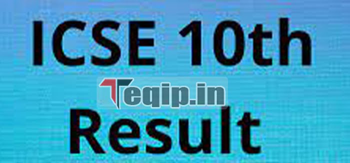 ICSE 10th Result 20223