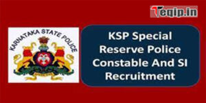 Karnataka State Police Recruitment