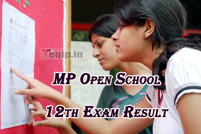 MP Open School 12th Exam Result