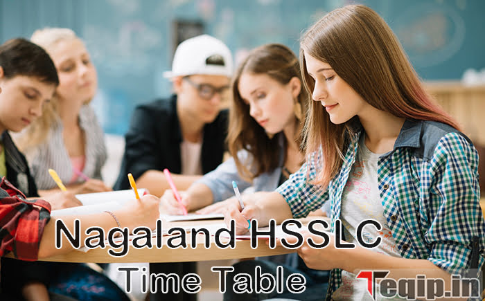 Nagaland HSSLC Time Table