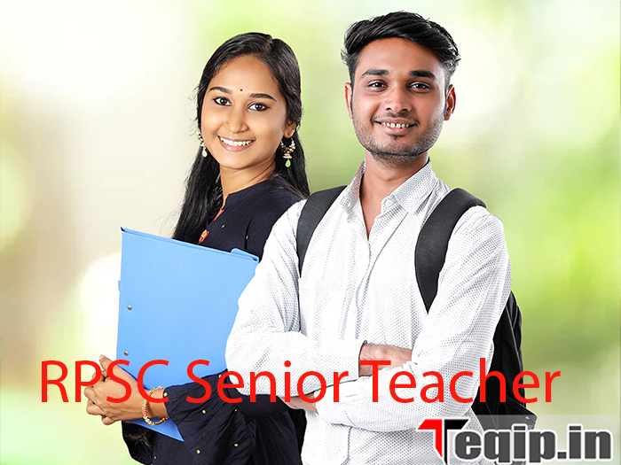 RPSC Senior Teacher Recruitment 2023