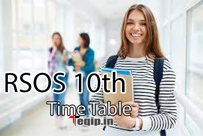 RSOS 10th Time Table