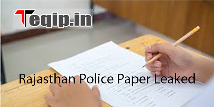 Rajasthan-Police-Paper-Leaked