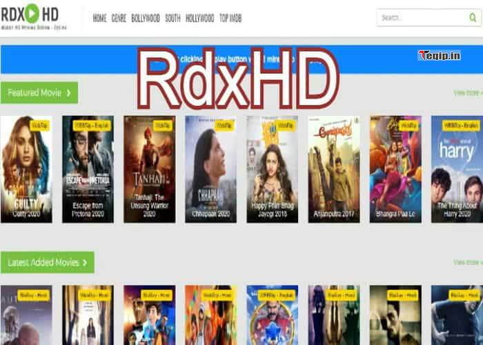 Rdx discount movie website