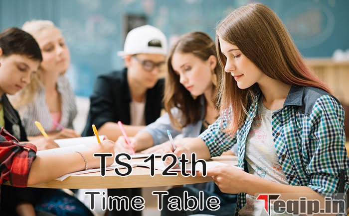 TS 12th Time Table 