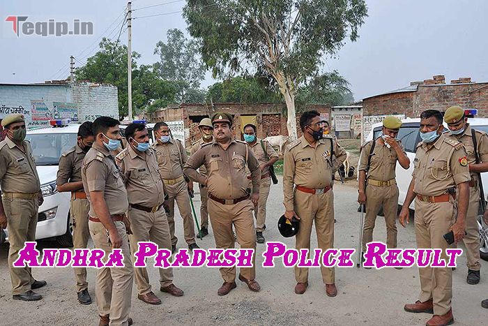 Andhra Pradesh Police Result