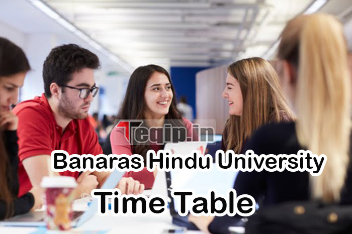 BHU Exam Time Table