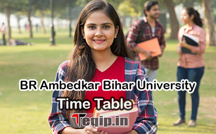 BR Ambedkar Bihar University Time Table