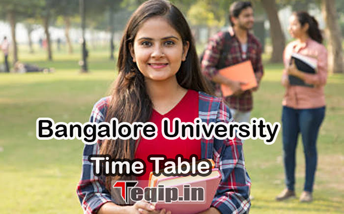 Bangalore University Time Table 