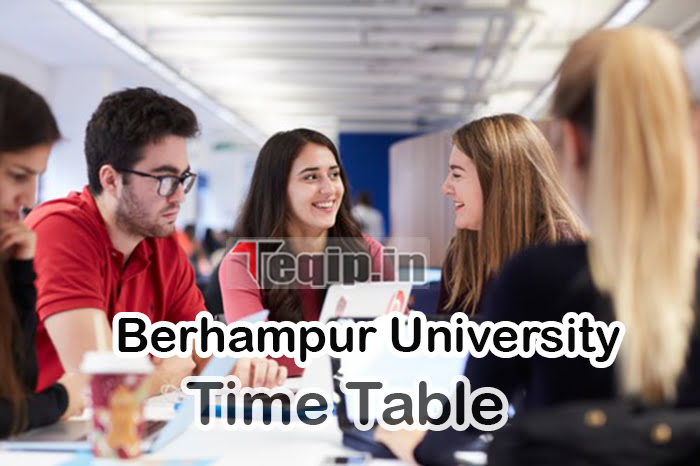 Berhampur University Time Table