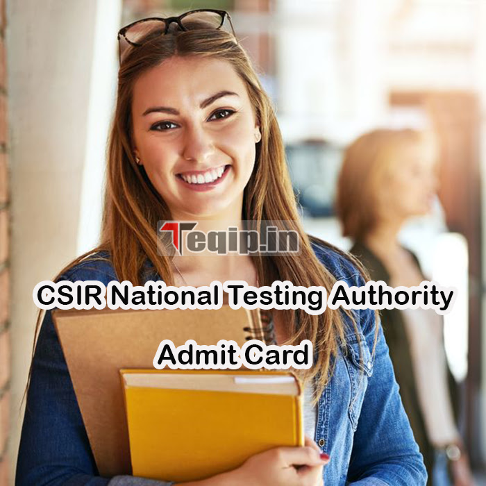 CSIR NET Admit Card