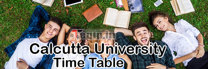 Calcutta University Time Table 