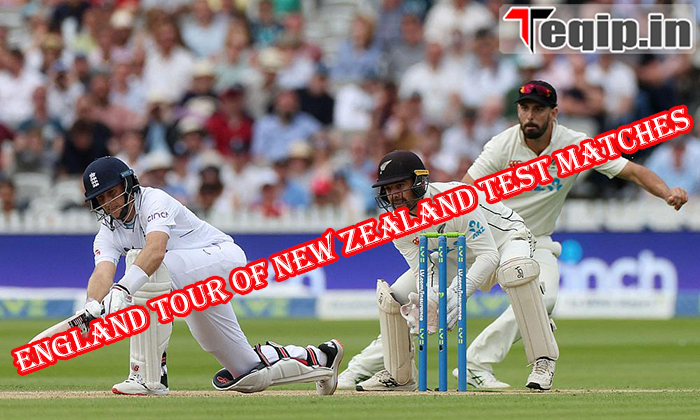 England Tour Of New Zealand Test Matches
