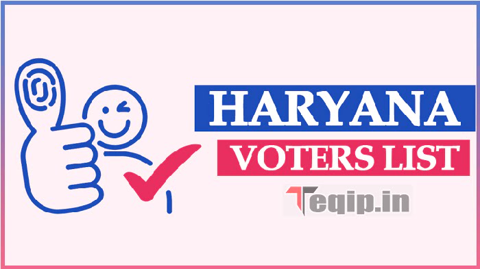 Haryana Voter List
