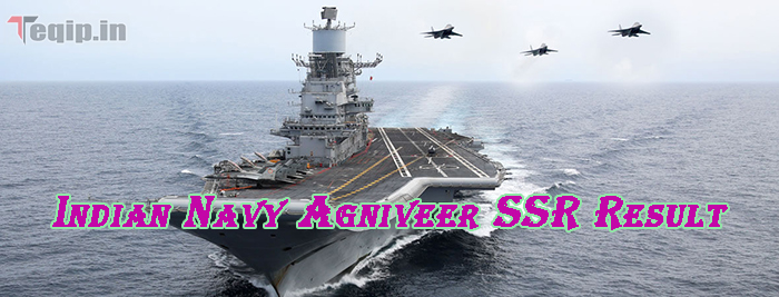 Indian Navy Agniveer SSR Result