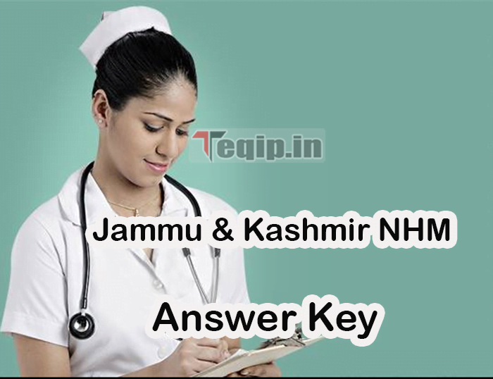 J&K NHM Answer Key