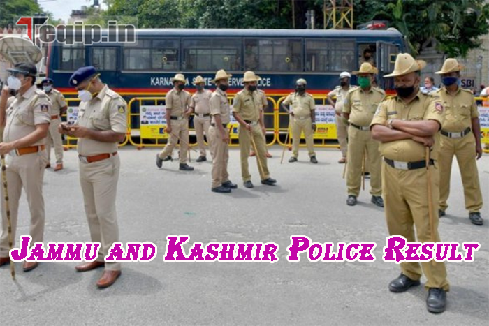 Jammu and Kashmir Police Result