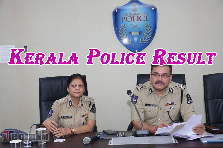 Kerala Police Result