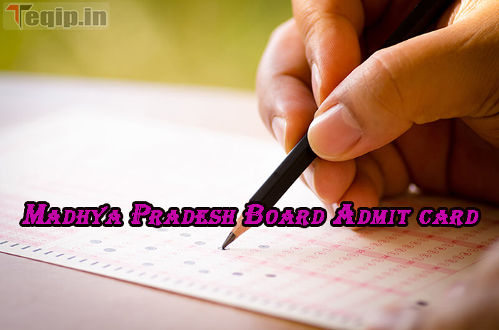 Madhya Pradesh Board Admit card