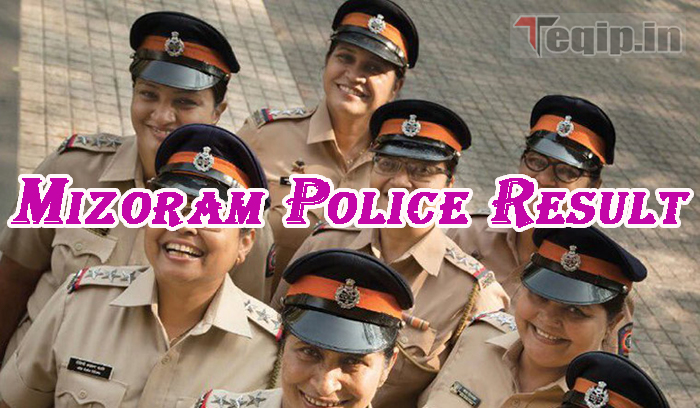 Mizoram Police Result