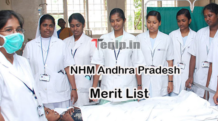 NHM Andhra Pradesh Merit List