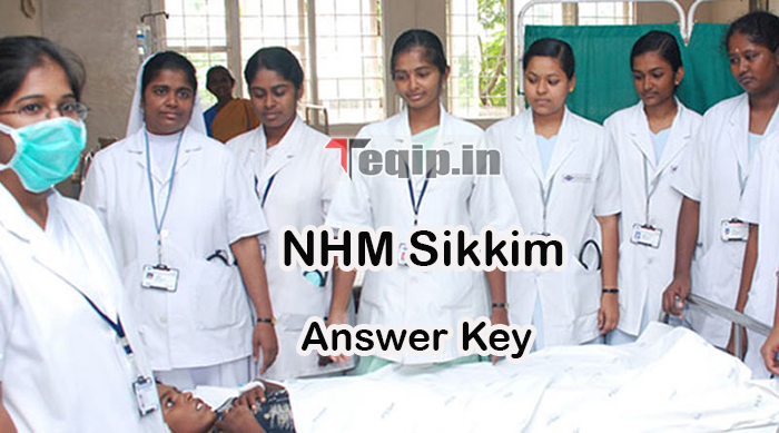 NHM Sikkim Answer Key 