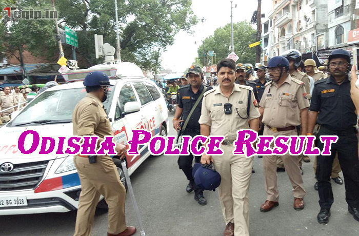 Odisha Police Result