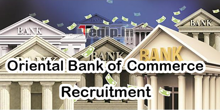 Oriental Bank of Commerce Recruitment