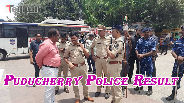 Puducherry Police Result