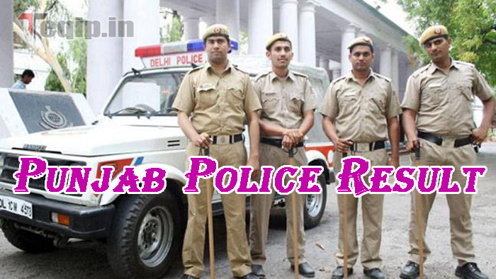 Punjab Police Result