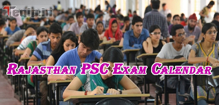 Rajasthan PSC Exam Calendar