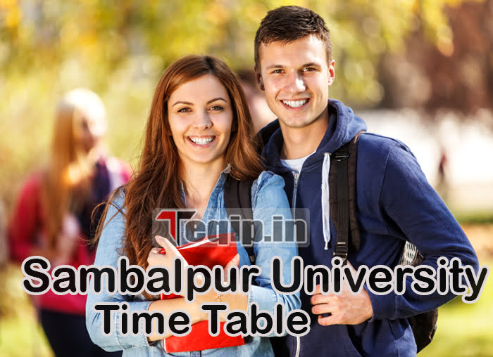 Sambalpur University Time Table 