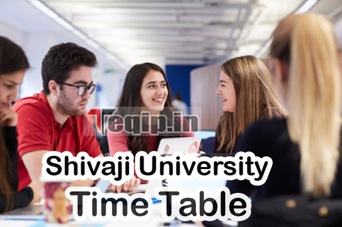 Shivaji University Time Table