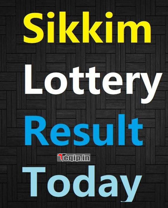 Sikkim State Lottery Result 