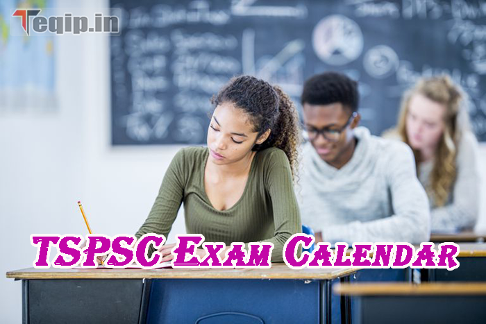 TSPSC Exam Calendar