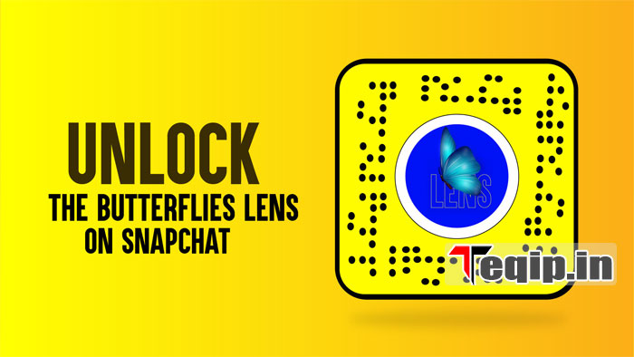 Unlock the Butterflies Lens on Snap chat