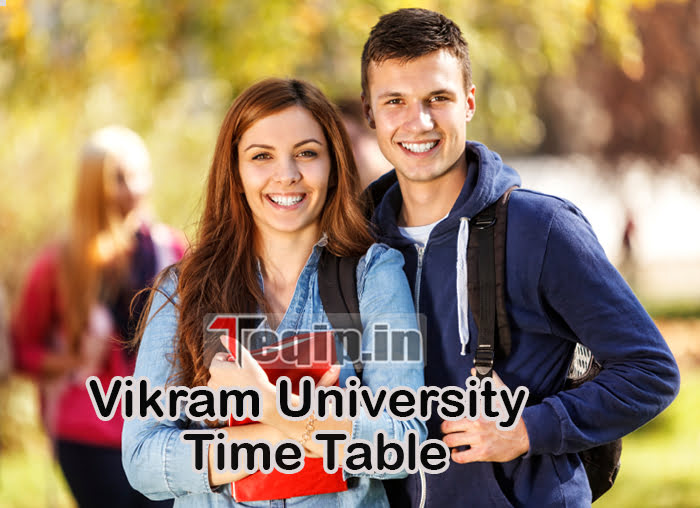 Vikram University Time Table 