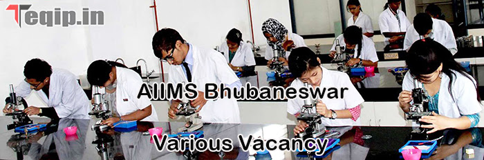 AIIMS Bhubaneswar Various Vacancy