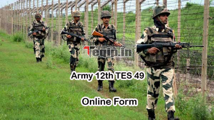 Army 12th TES 49 Online Form