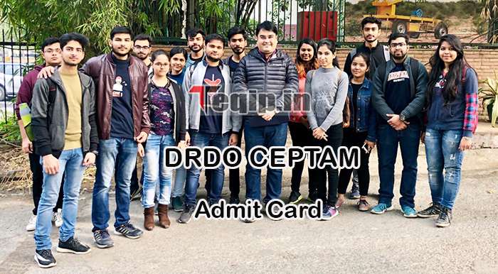 DRDO CEPTAM Admit Card